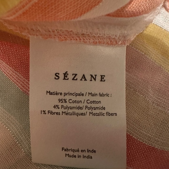 Sezane Rick Top Rayures Multico - Size 36 - Picture 6 of 6